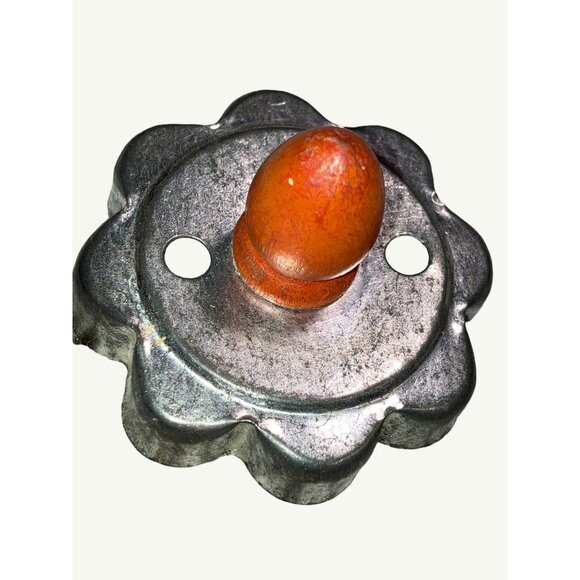 Vintage Metal & Wood Cookie Cutter Set With Fun Shapes - Picture 3 of 15